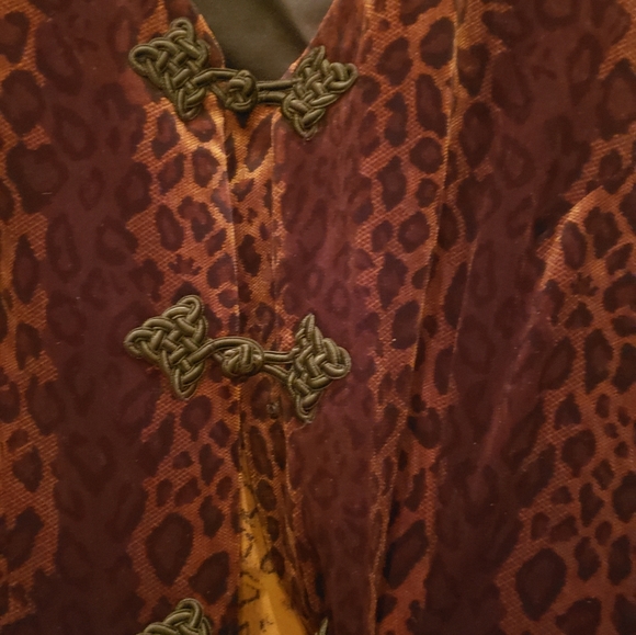 Velour jacket/dress - Picture 1 of 3